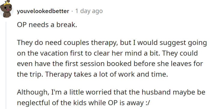 Couples therapy could help them