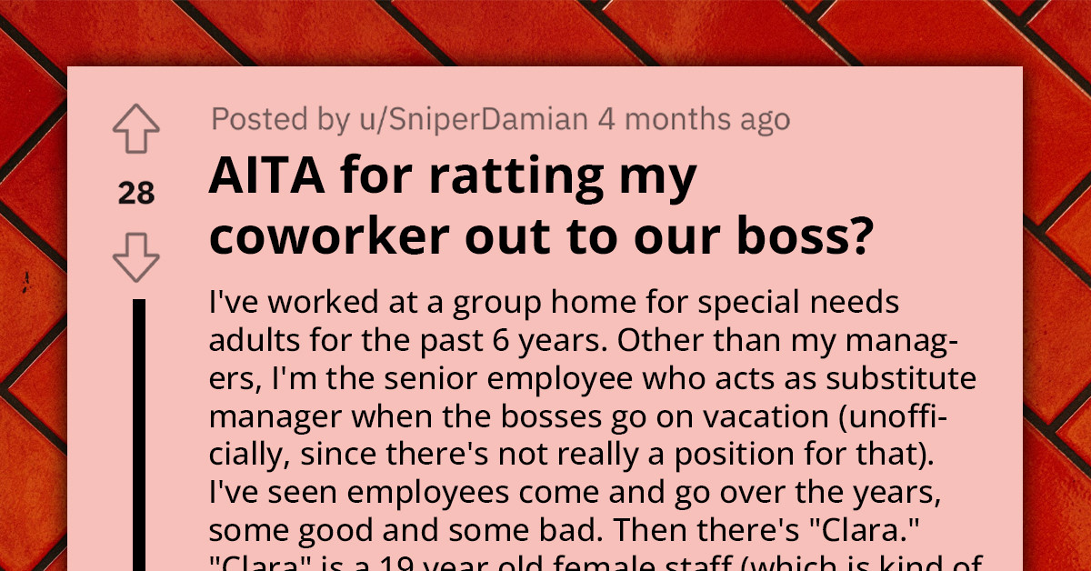 Redditor Reports Coworker to Their Boss After She Leaves Behind a Mess for Them to Clean Up