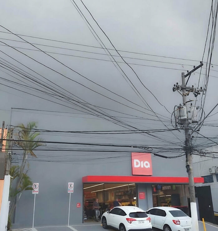 "Sky Is The Same Color As The Building"