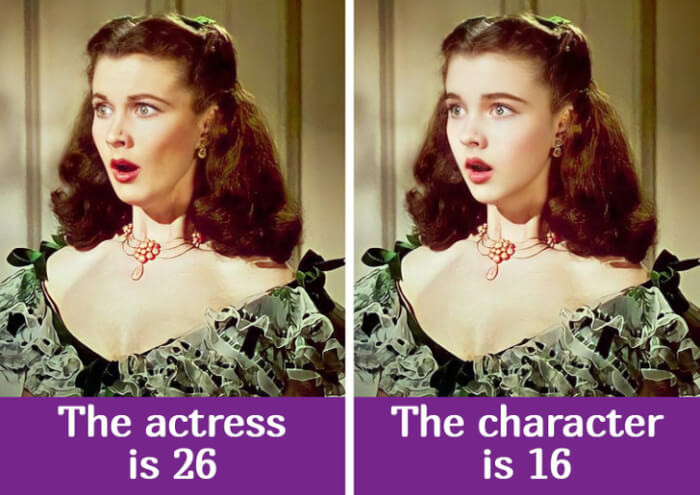 16. Vivien Leigh — Scarlett O’Hara (Gone With the Wind)