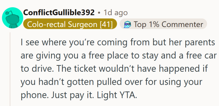 Free car, free stay, pricey lesson. That’s the unofficial exchange rate of adulthood.