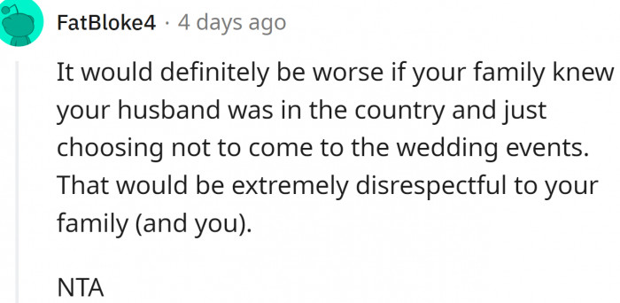 That would be extremely disrespectful...