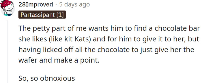 This demands revenge