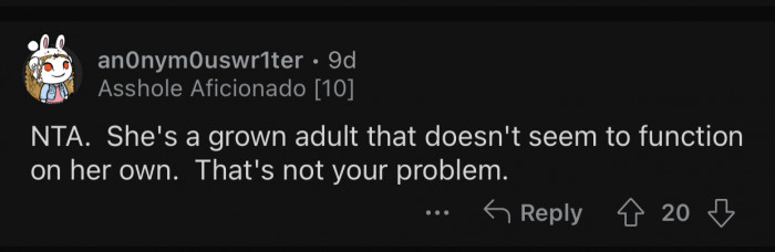 OP should stay as far away from that as possible.