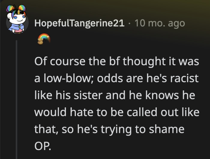 If you have no problems hanging out with racist people, then you probably are one