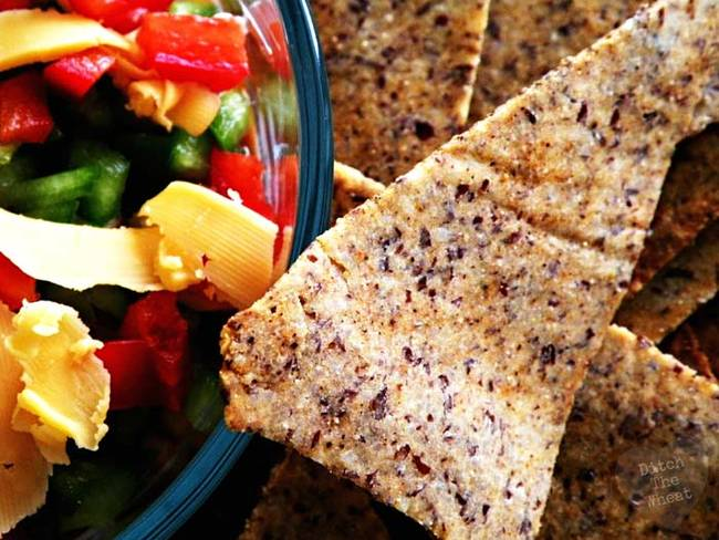 3. Low Carb Chili ‘Doritos’: Spicy, crispy, and magically low-carb