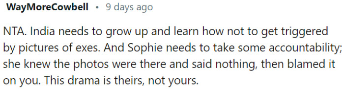 It's important for OP to remember that it's not her responsibility to solve others' issues