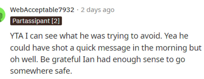 It's definitely two sides to this, but realistically, we can assume why the kids didn't really want to reach out to the father after all of this happened.