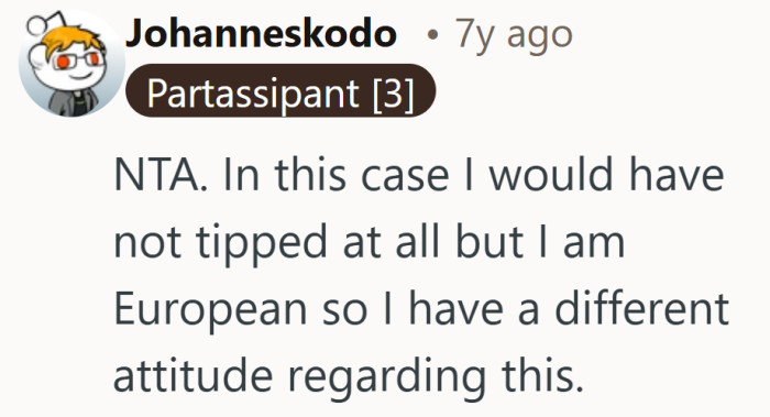 Perspective matters. In some places, cutting the tip would not even be the controversial part.