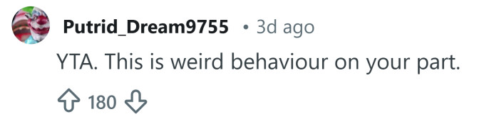 Very weird behavior.