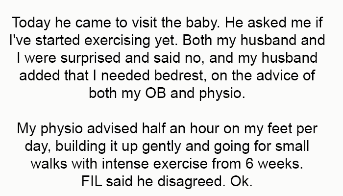 My physio advised half an hour on my feet per day