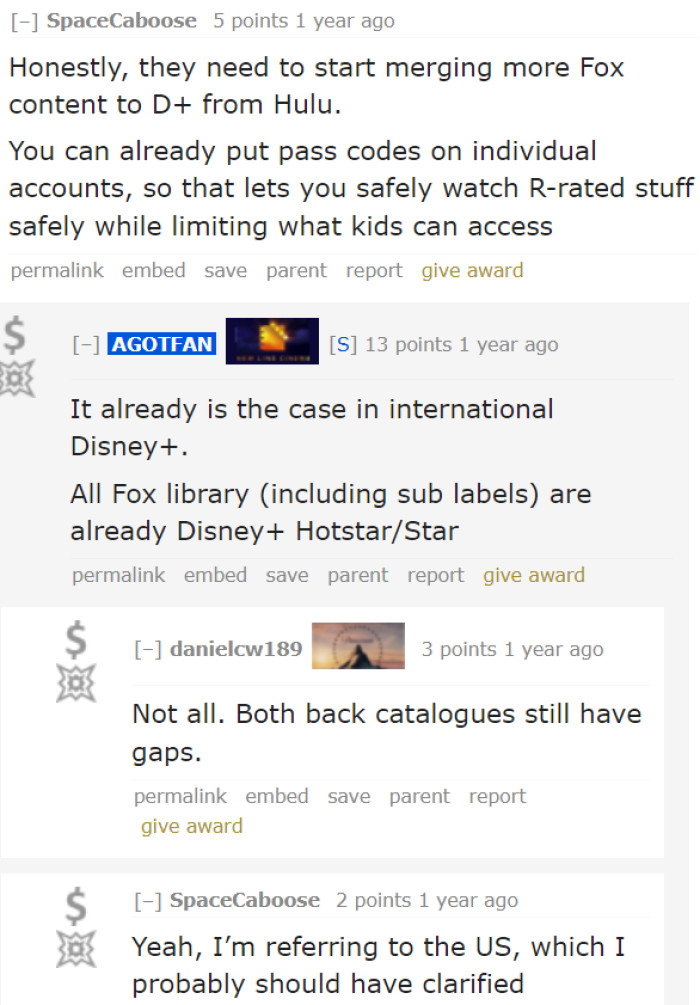 Maybe Disney+ needed to pull more content from other networks.