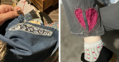 43 Times People Refused to Trash Their Clothes and Made Them Masterpieces Instead