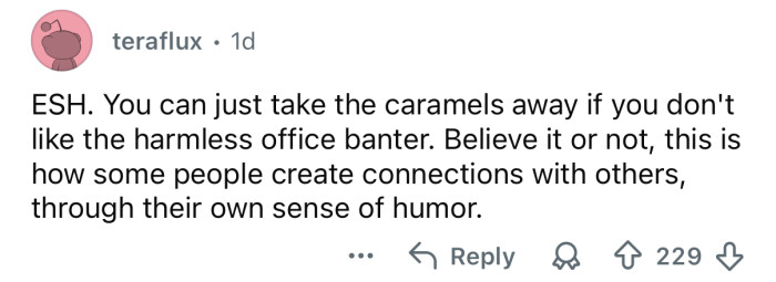 Maybe they’re just trying to make conversation.