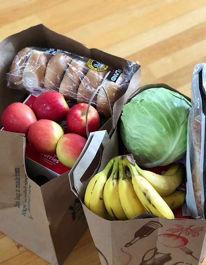 Instead of swiping groceries, this burglar took the high road—by neatly packing them into the fridge.