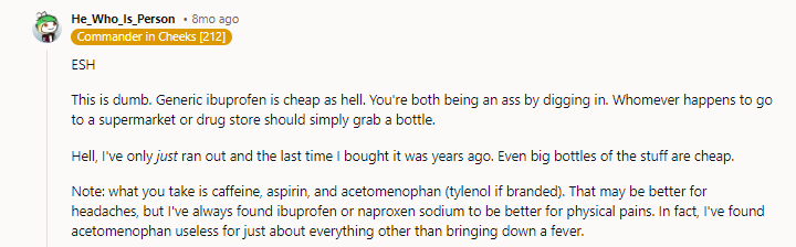 ESH - you weren’t until the very end. You didn't have it; she didn't need to yell at you for that.