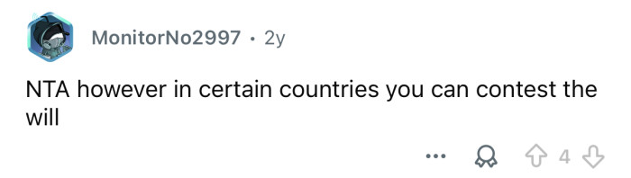 You might be able to fight it.