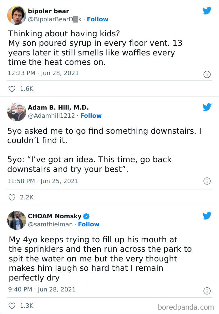 23. Here's a 3 in 1 special that might turn you away from ever having kids.