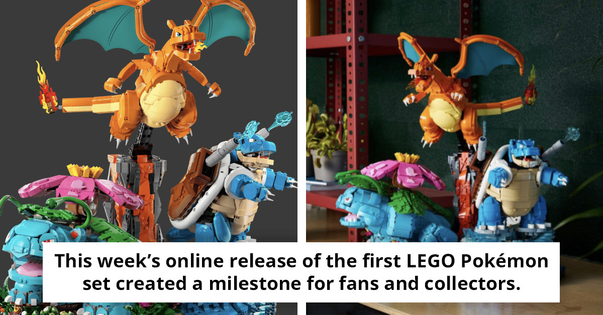 The inaugural Pokémon LEGO set is now available again, but fans have mixed feelings about the cost.