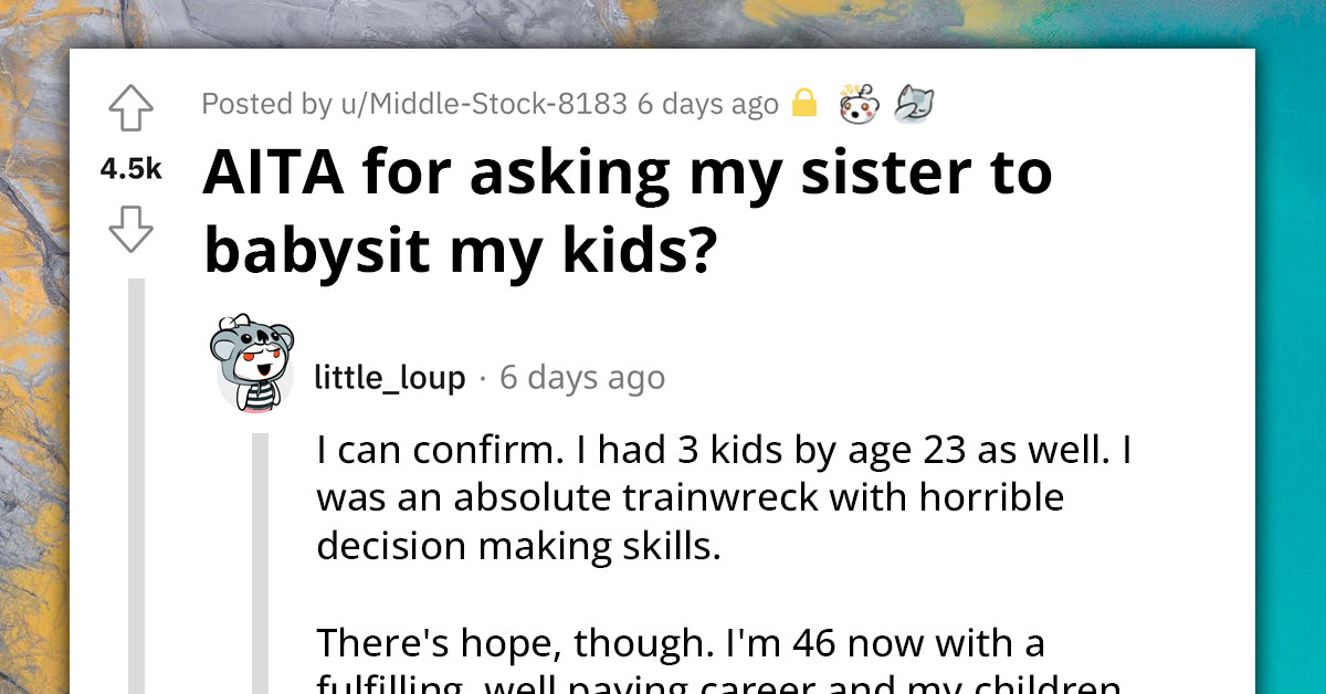 Exhausted Mother Of Three "Asks" Her Sister To Babysit Her Two Kids By Leaving Them In Her Room And Saying That Doing So Will Prove How Much She Loves Her