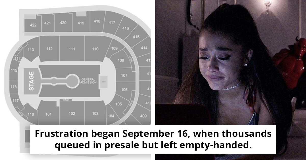 Ariana Grande Fans Furious As Eternal Sunshine Tour Tickets Sell Out In Minutes And Resurface On Resale Sites