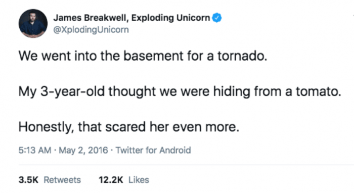 Someone won't eat tomatoes for a long time