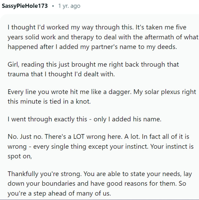 This Redditor shared her experience: