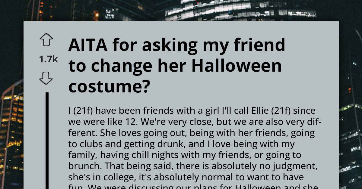 Lady Accused of Slut-Shaming After She Asked Friend to Change Latex Costume for Trick-or-Treating