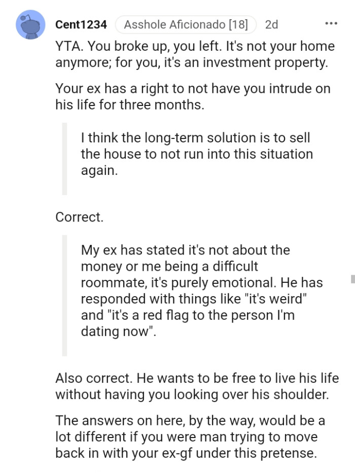 It Is Not Your Home Anymore