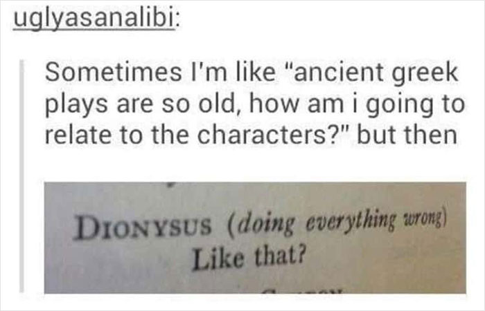 25. Ancient Greek plays
