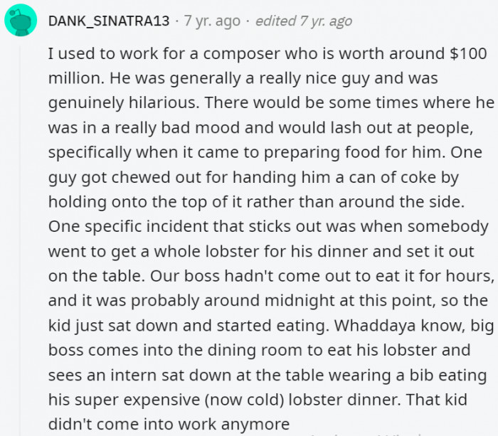 26. Oh, the mood swings of the rich can be quite terrifying