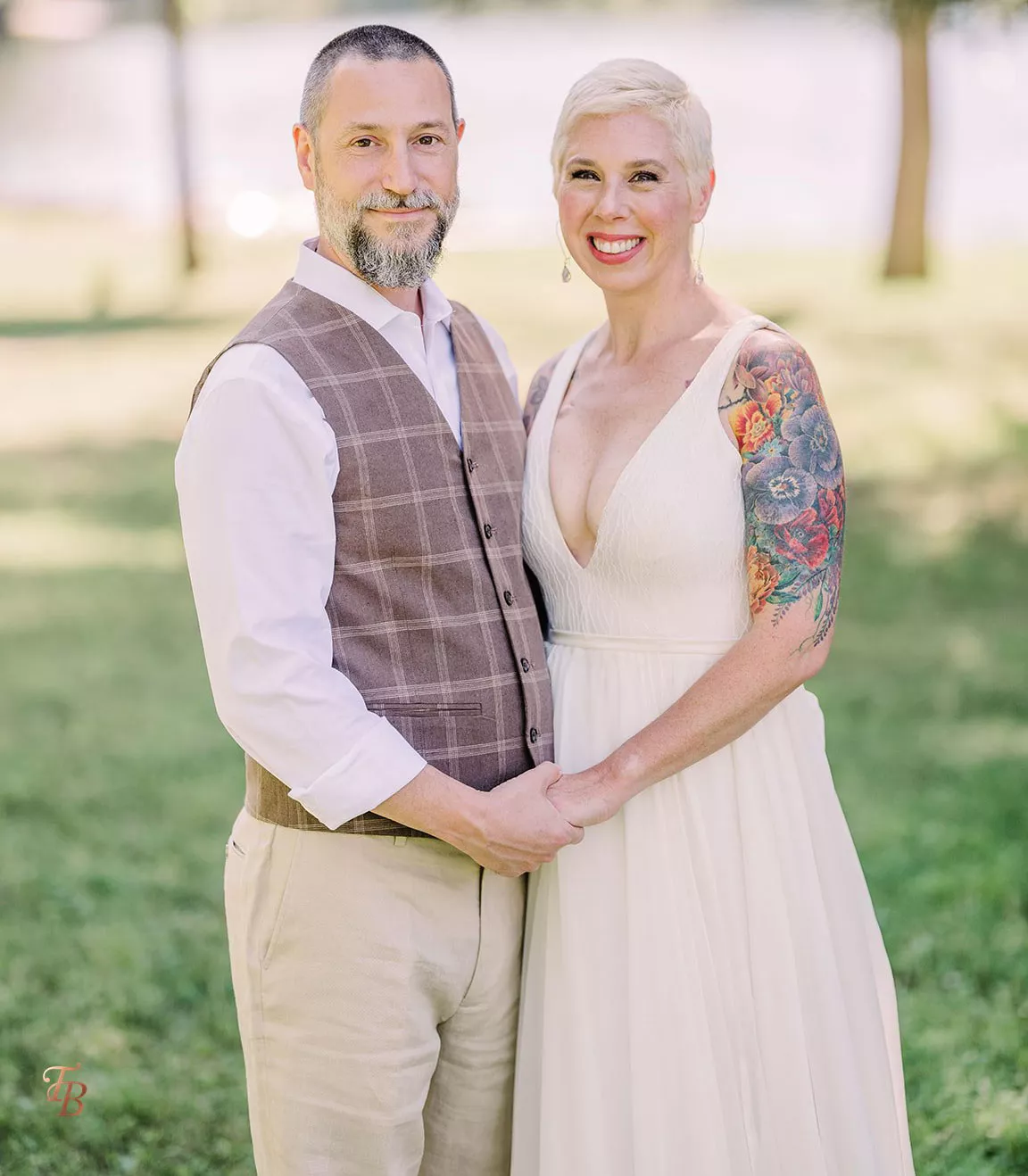 Rich and Karen Mastropietro renewed their vows in July 2019 in celebration of their 25th wedding anniversary. Karen passed away two years later, following a four-year battle with ovarian cancer.