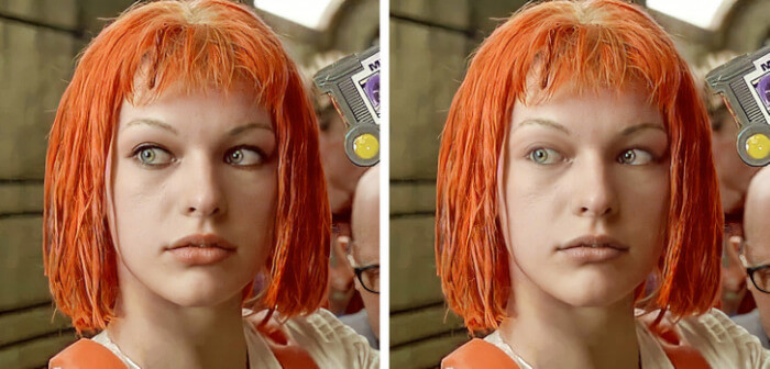 9. Milla Jovovich as Leeloo in The Fifth Element