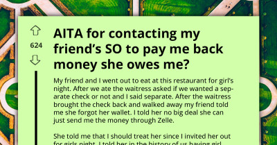 Woman's Friend Doesn't Want To Cover Restaurant Bill, So She Goes Nuclear And Contacts Her BF For Money