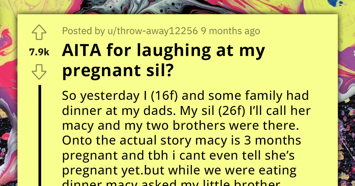 Redditor Incurs Family Rath For Mocking Pregnant SIL's Outlandish Errand Request