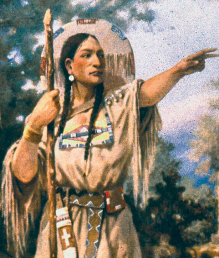 Sacagawea (Around 1788 - 1812) - Mother Of Jean Baptiste Charbonneau