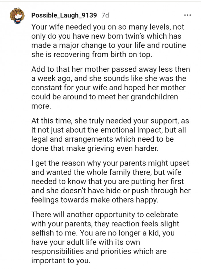 She truly needed your support