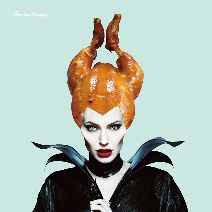 She still looks good and makes the chicken look good, too.