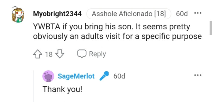 And the comments roll in...