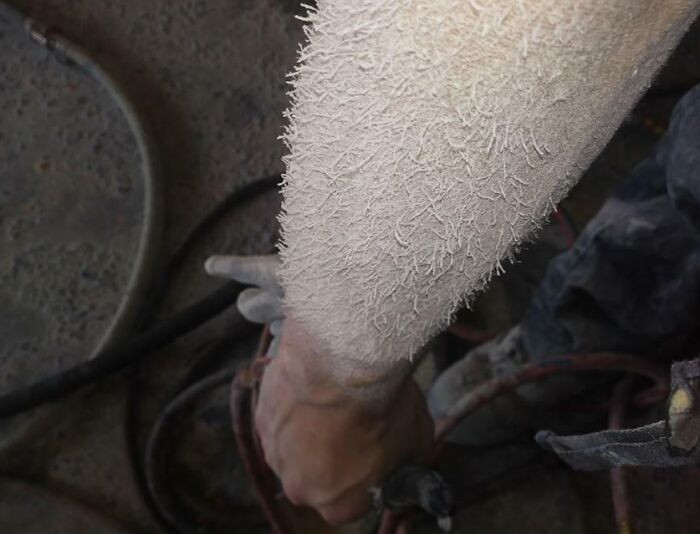 10. My Arm After Grinding Fiberglass All Day