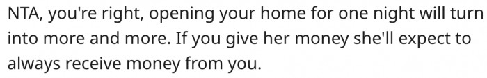 11. She Shouldn't Start Because It Will Always Continue.