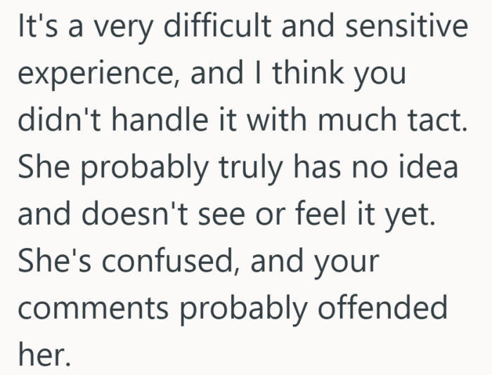 It centers the confusion and sensitivity that often come with body changes.