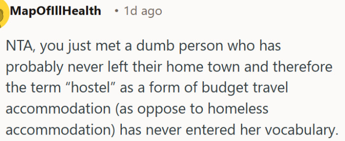 When "Hostel" is a Foreign Concept