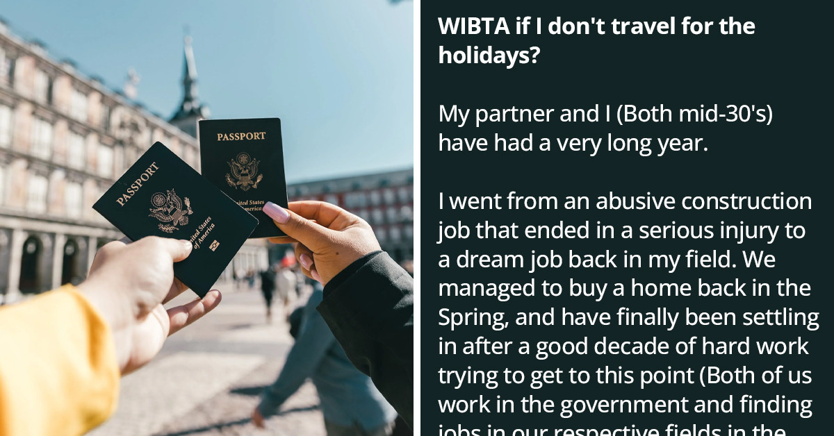 Redditor Wants To Skip Visiting Parents For Christmas Because They Might Have To Reveal Their Gender Transformation Procedure In Progress