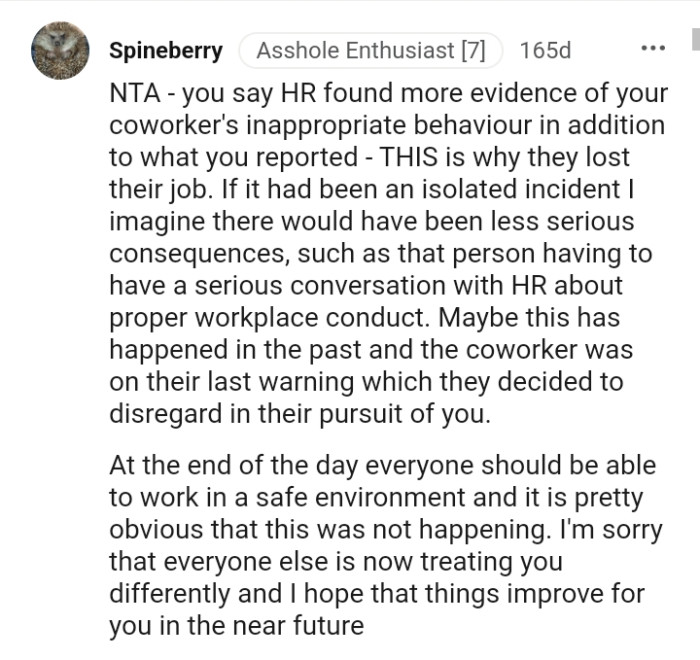 Everyone Should Be Able to Work in a Safe Environment