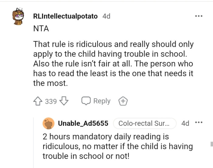 The person reading the least needs it the most