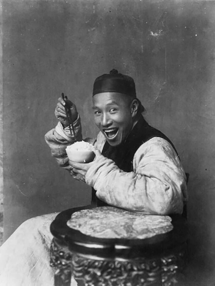 "Happiest Man In China", Taken In 1901 By British Anthropologists After Deciding To Document The Chinese"