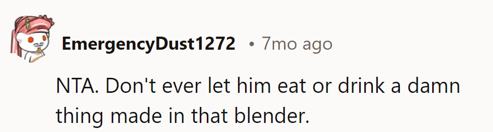 Blender boycott: initiated.