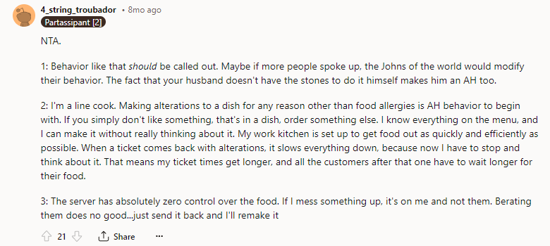 If I mess something up, it's on me and not them