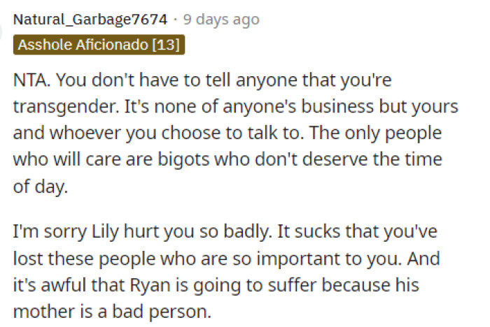 People were apologizing for the fact that they are having to deal with this unfortunate situation and have lost a friend and job over it.